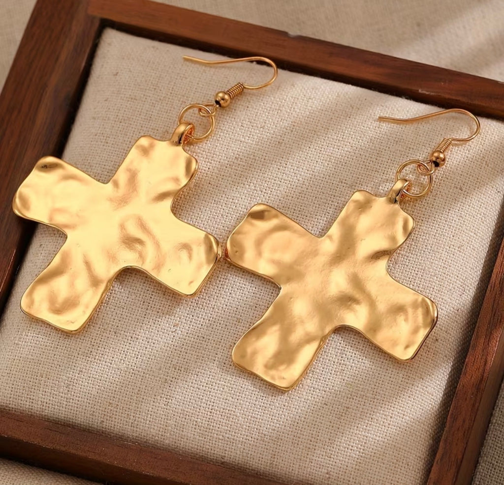 Cross Earrings
