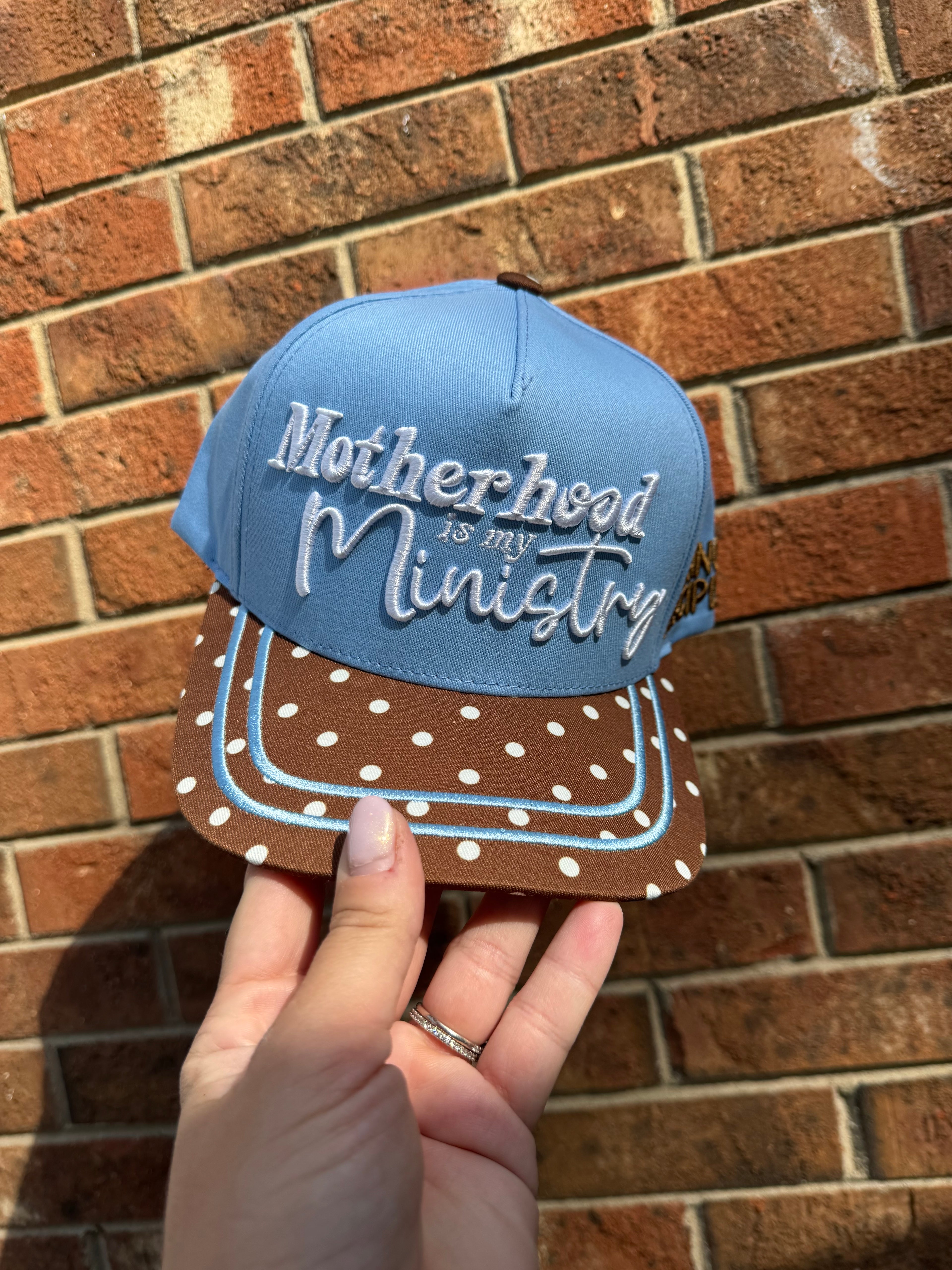 Motherhood 3D Embroidered Hat