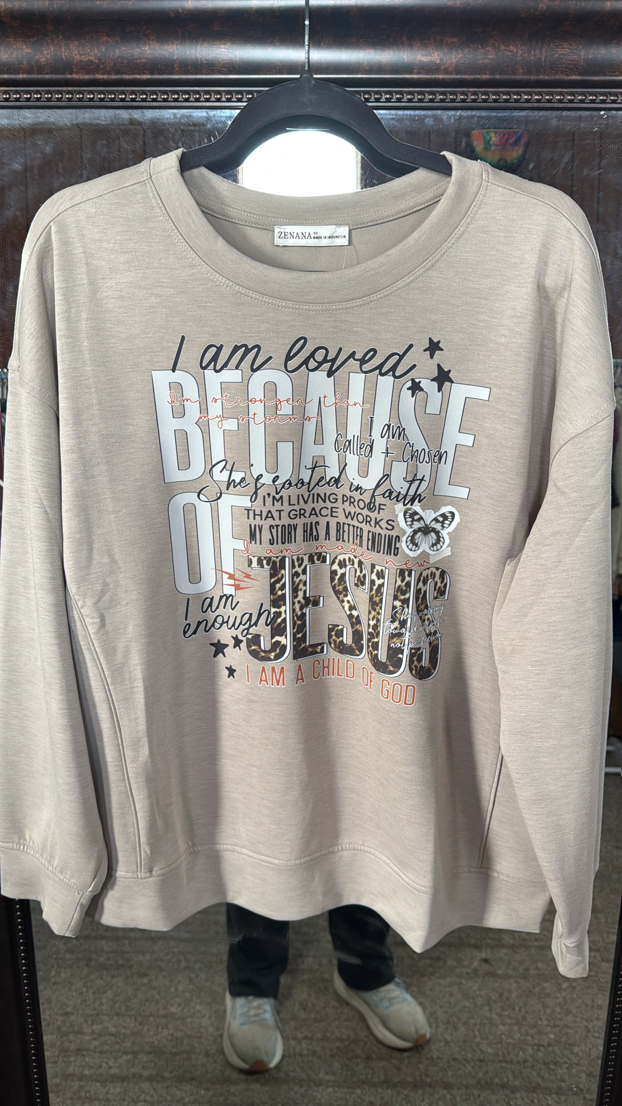 Because of Jesus Pullover