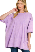 Oversized Mineral Wash Tee
