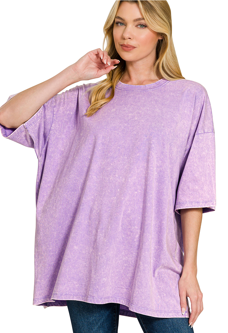 Oversized Mineral Wash Tee