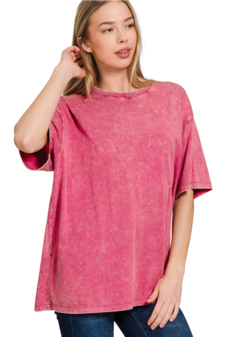 Mineral Washed Tee