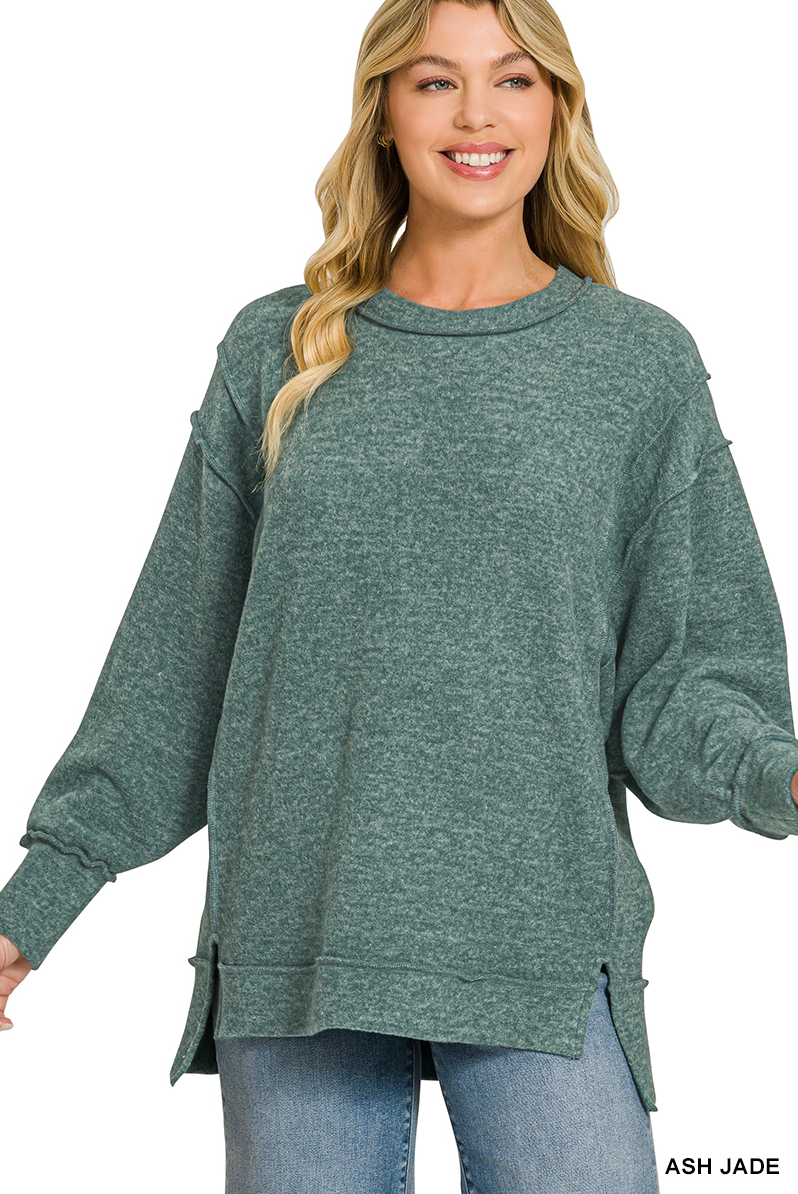Brushed Hacci Sweater