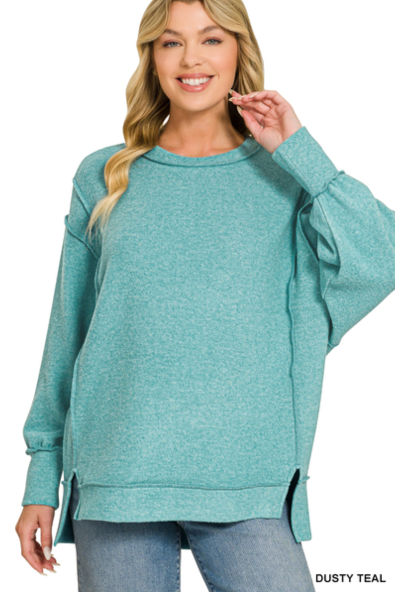 Brushed Hacci Sweater