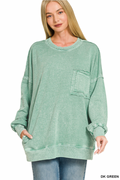 French Terry Pocket Sweatshirt