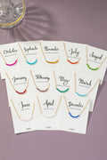 Birth Month Necklace
