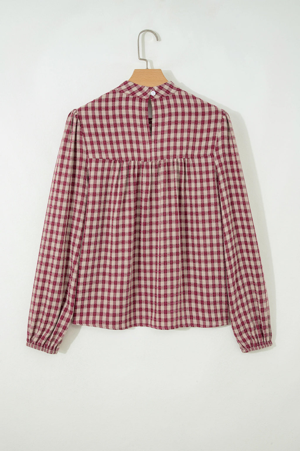 Red Gingham Blouse
