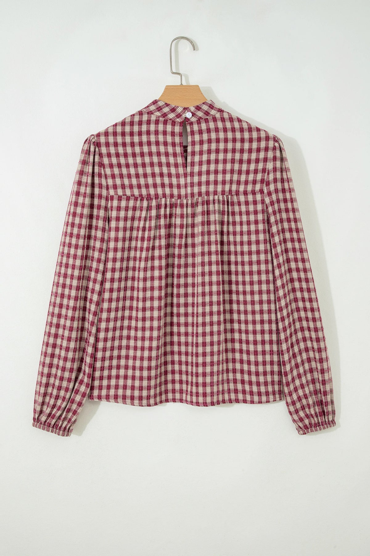 Red Gingham Blouse