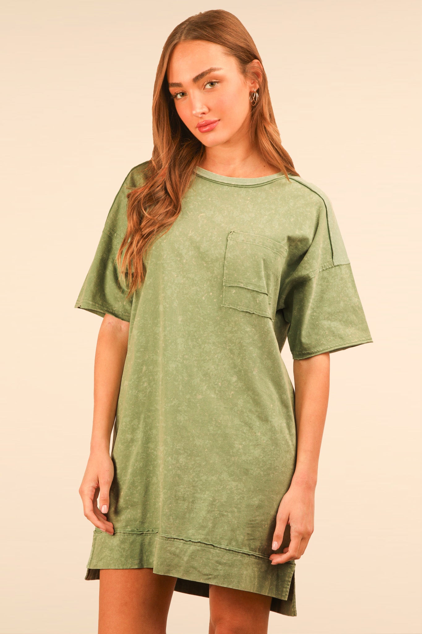 Very J Sage Dress